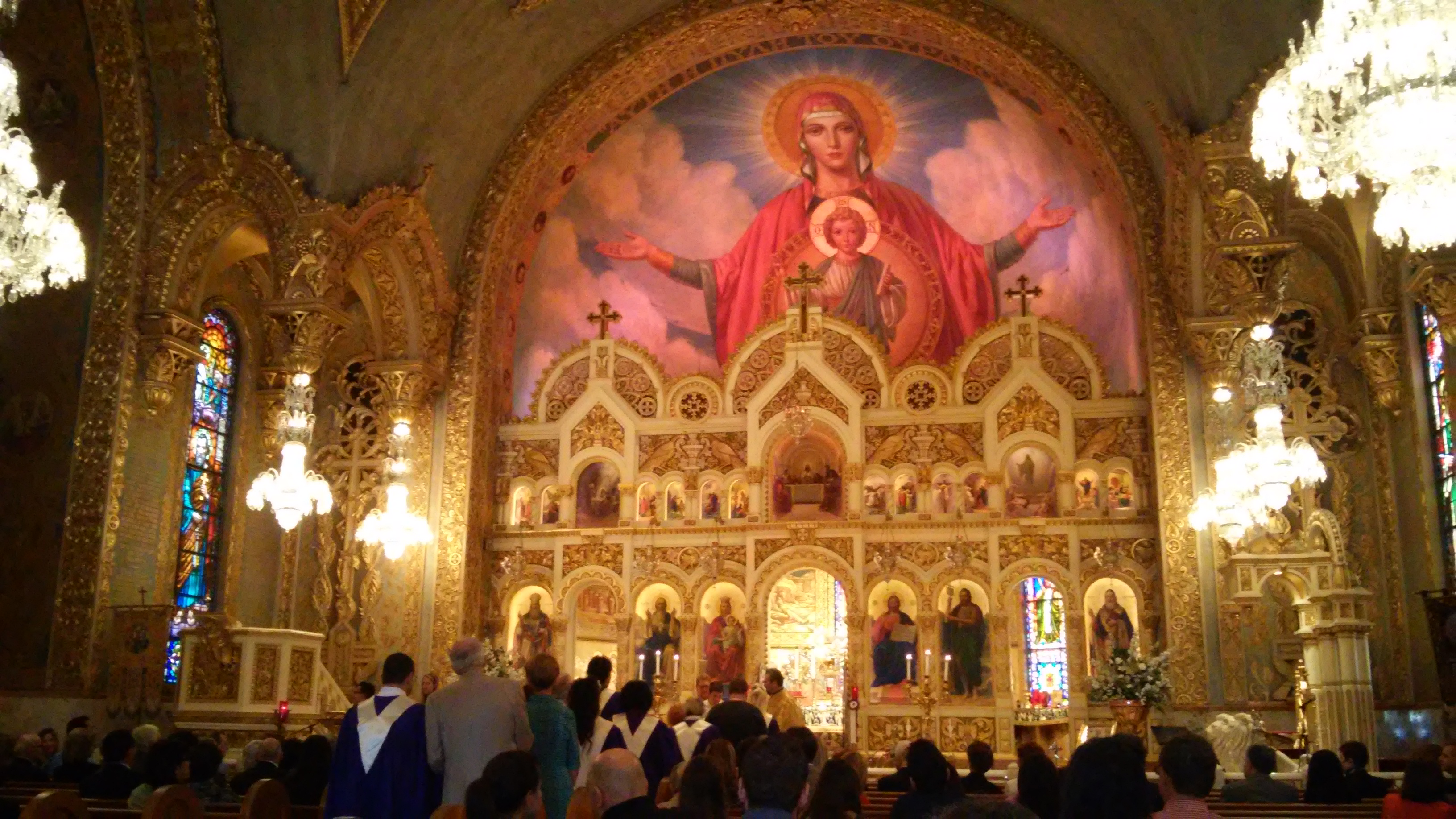 Saint Sophia Cathedral March 2015 Make a prayer, mixed with a wish to someone you love, not yourself...
