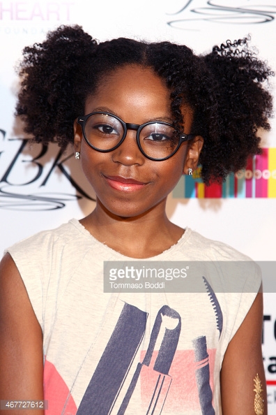 Actress Riele Downs attends the GBK & Stop Attack Pre Kids Choice Gift Lounge at The Redbury Hotel on March 26, 2015 in Hollywood, California.