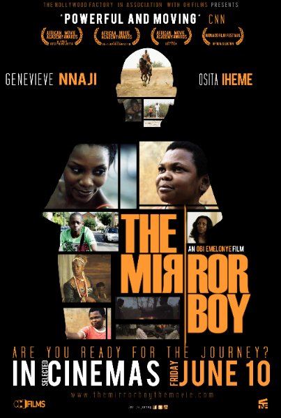 Cinema Poster for my latest film THE MIRROR BOY