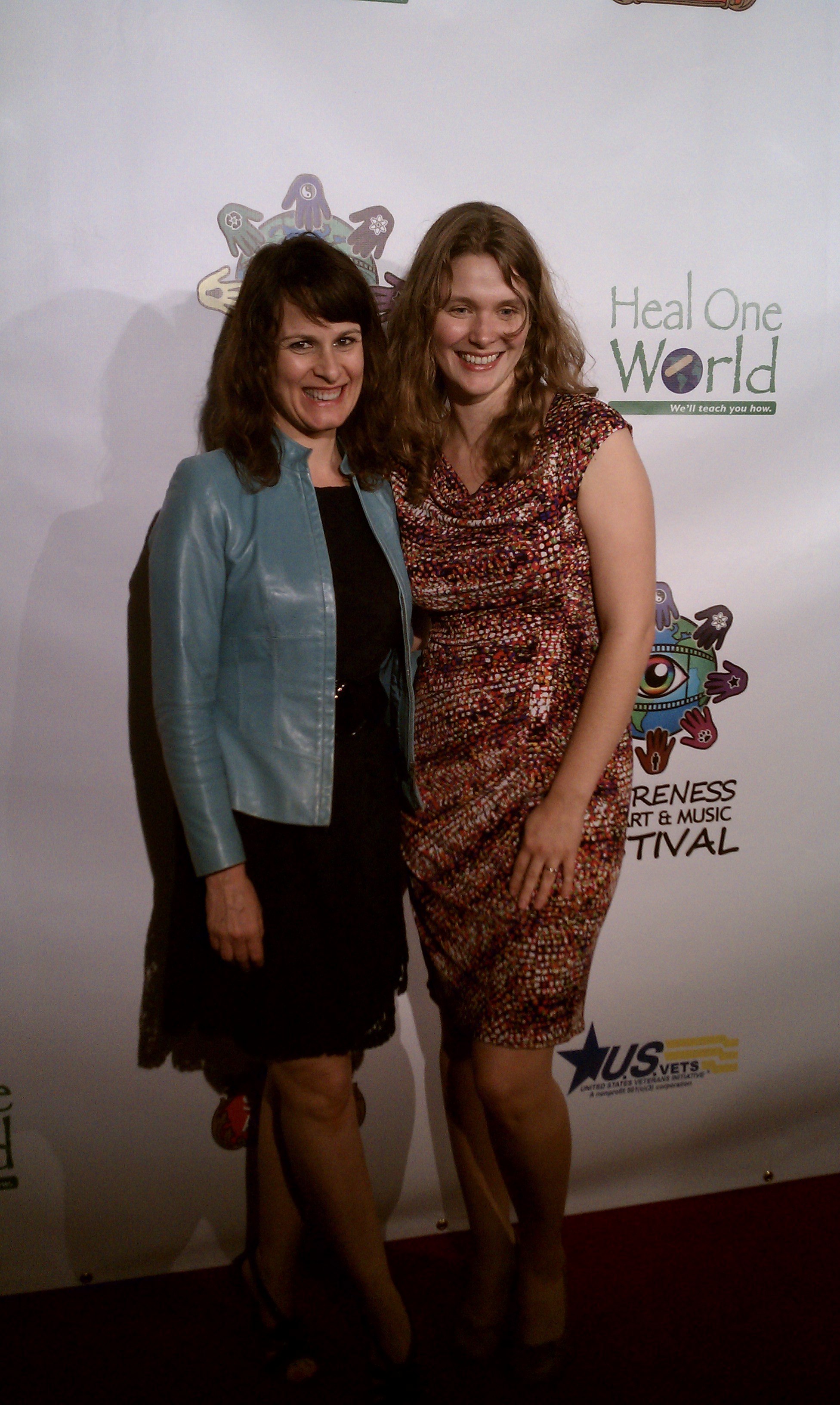 At 2012 Awareness Film Festival, Hollywood. Producer on documentary You Look A Lot Like Me.