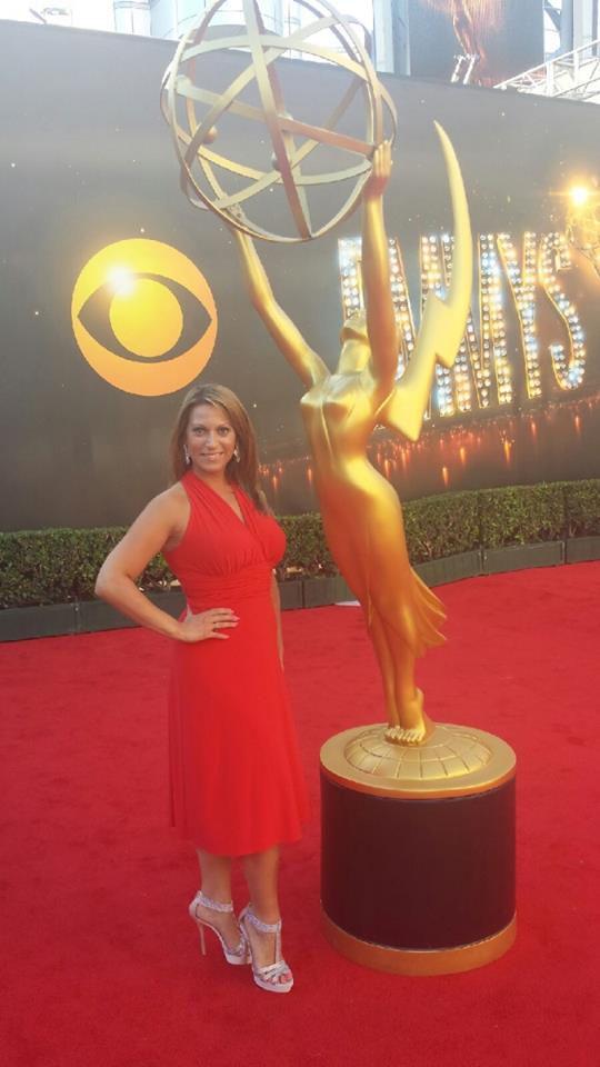 Michelle Romano at the EMMY Awards