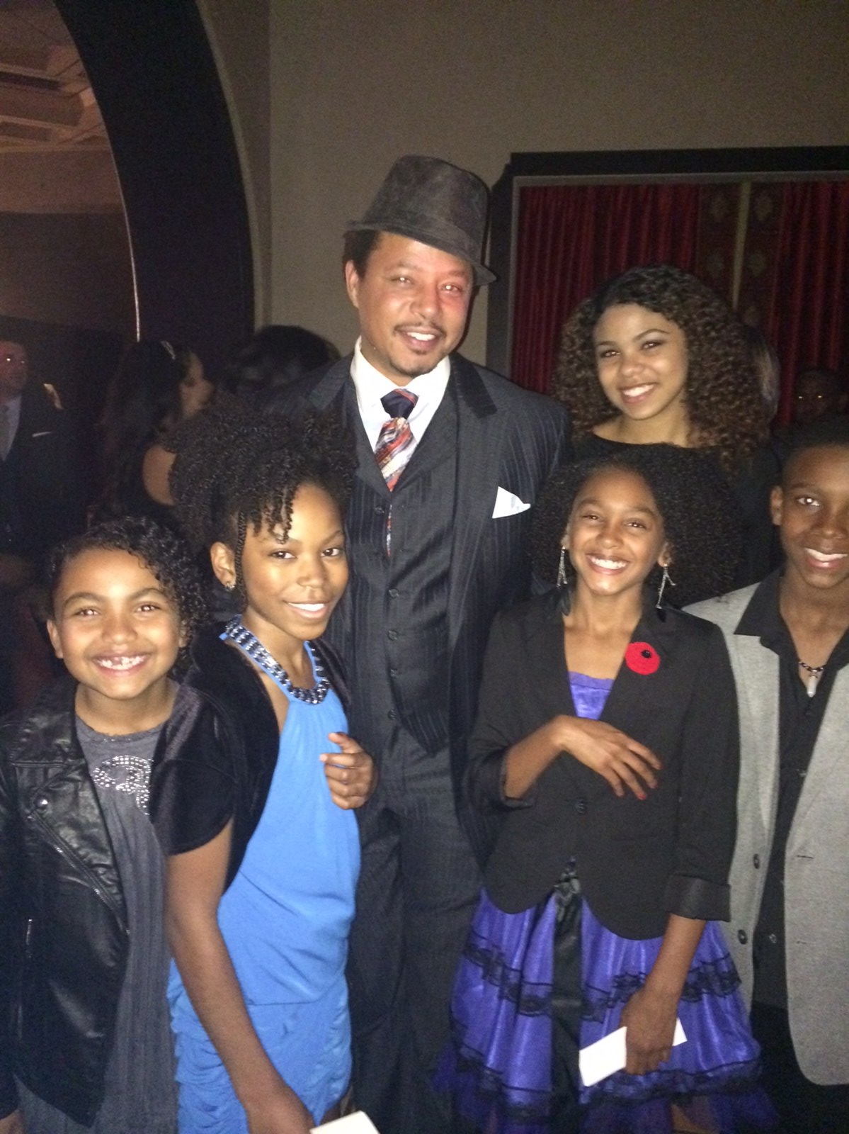 'The Best Man Holiday' Red Carpet Premiere at the TCL Chinese Theatre, Los Angeles, CA on Tuesday, Nov.5, 2013 with cast Isis Moore, Riele Downs, Terrence Howard, Shai Pierre-Dixon, Linden Liles-McCurdy