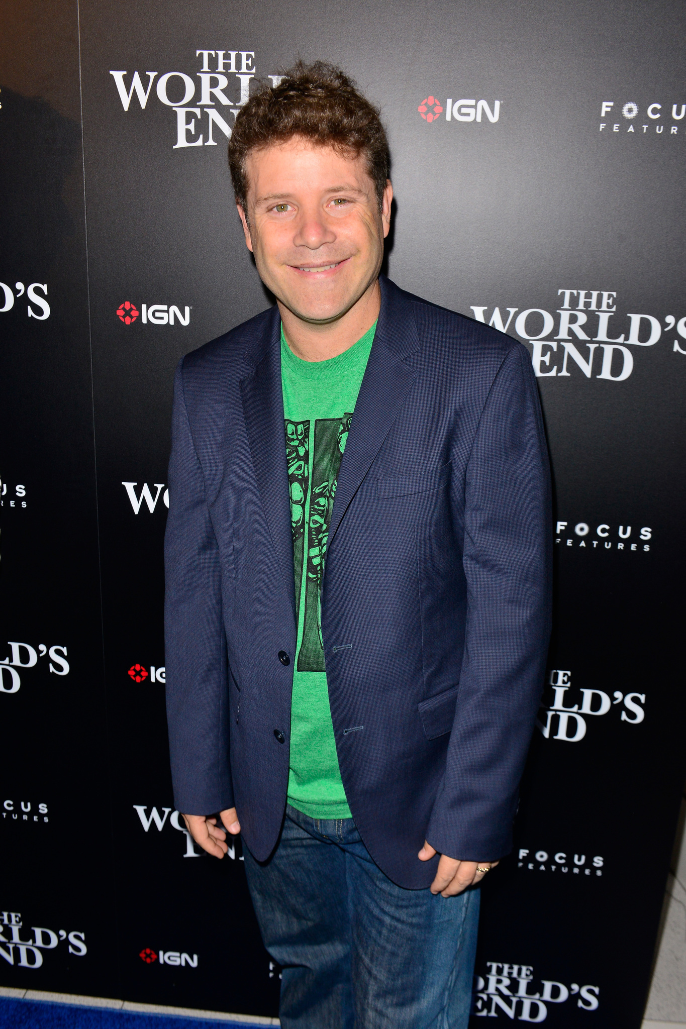 Sean Astin at event of The World's End (2013)