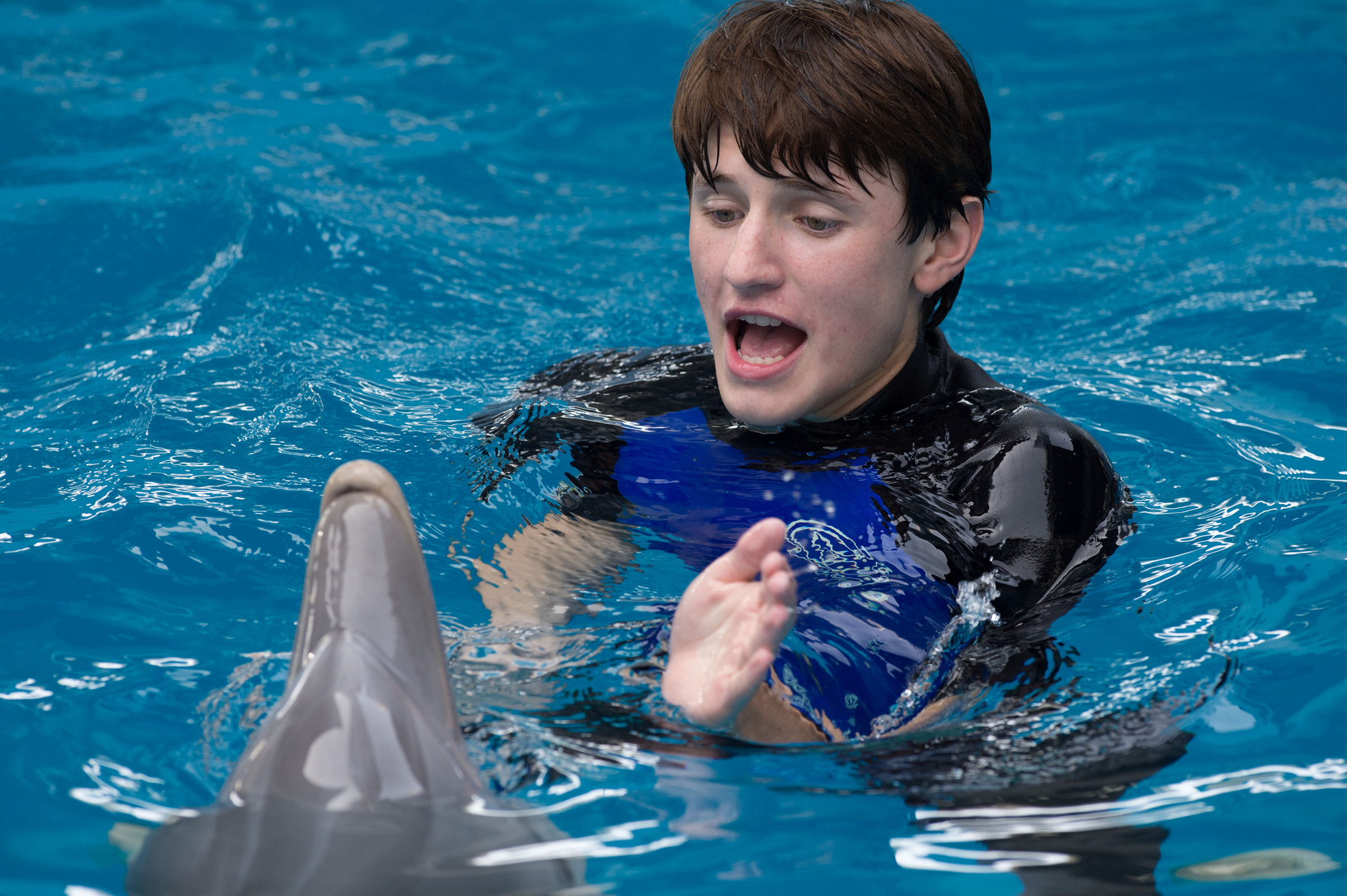 Still of Nathan Gamble in Dolphin Tale 2 (2014)
