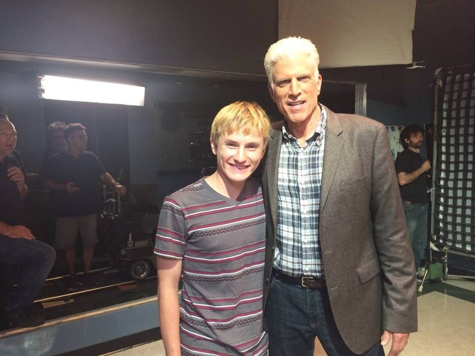 Nathan Gamble and Ted Danson.