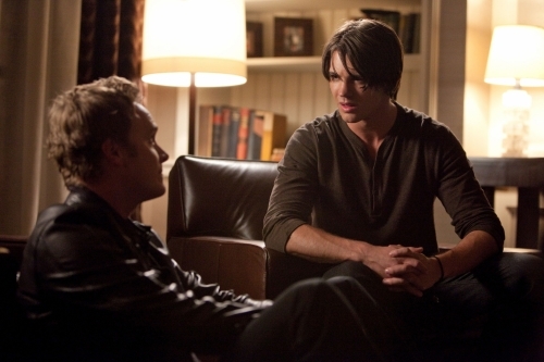 Still of David Anders and Steven R. McQueen in Vampyro dienorasciai (2009)