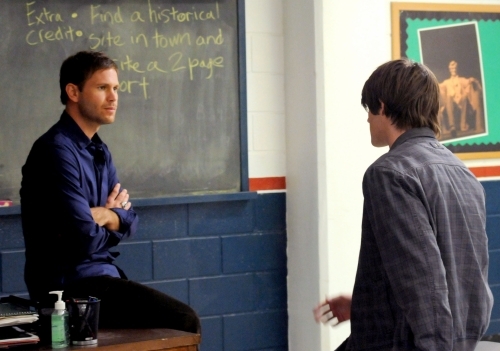 Still of Matthew Davis and Steven R. McQueen in Vampyro dienorasciai (2009)