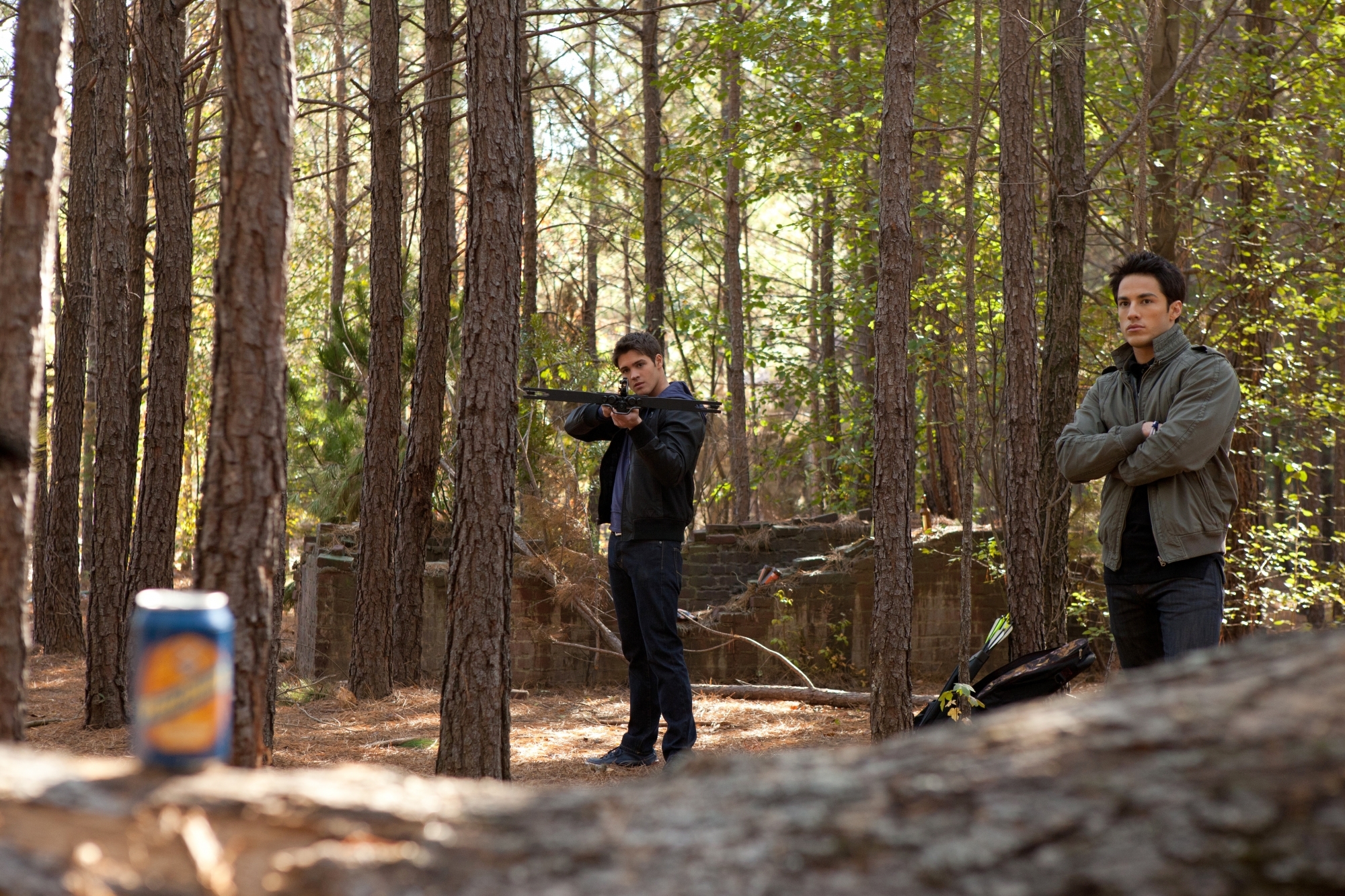 Still of Steven R. McQueen and Tyler Lockwood in Vampyro dienorasciai (2009)