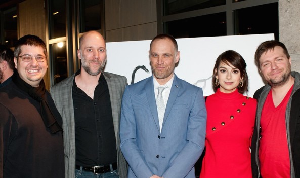 Gurov and Anna Premiere. Andrew Noble, Carlo Mestroni, Andreas Apergis, Sophie Desmarais, Rafaël Ouellet (left to right)