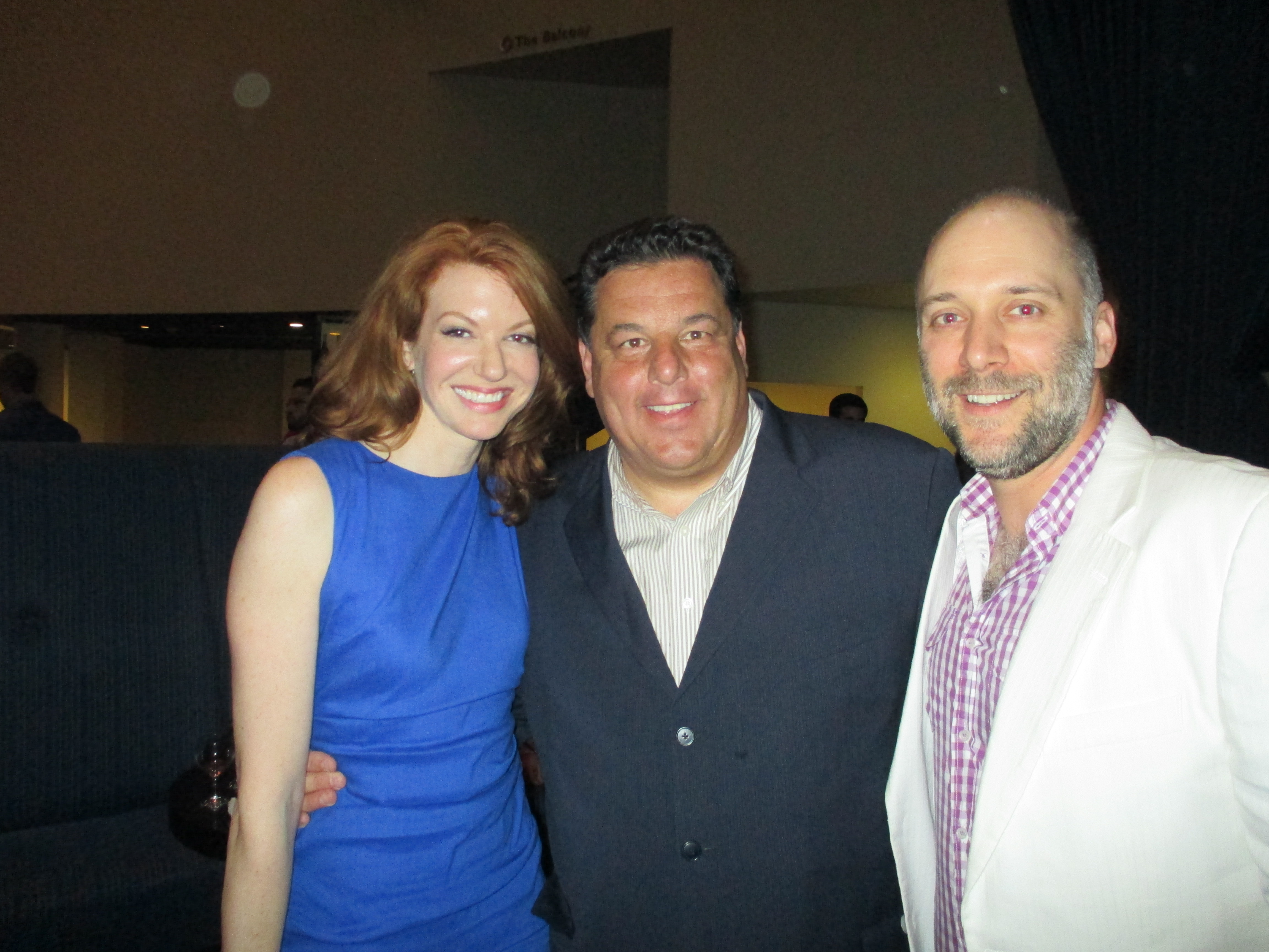 L.A. Nicky Deuce Premiere at ArcLight with Andrea Frankle, Steve Schirripa, and Carlo Mestroni.