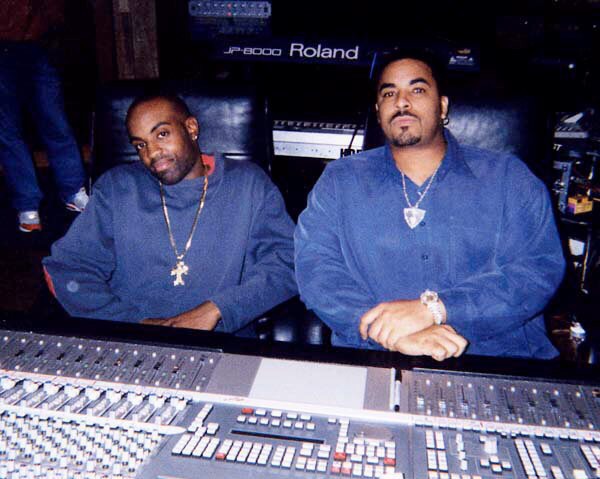 Kel Spencer & Dutch during the recording session for 