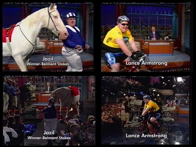 Walter on the David Letterman Show