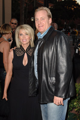 Curt Schilling and Shonda Schilling at event of 2005 American Music Awards (2005)