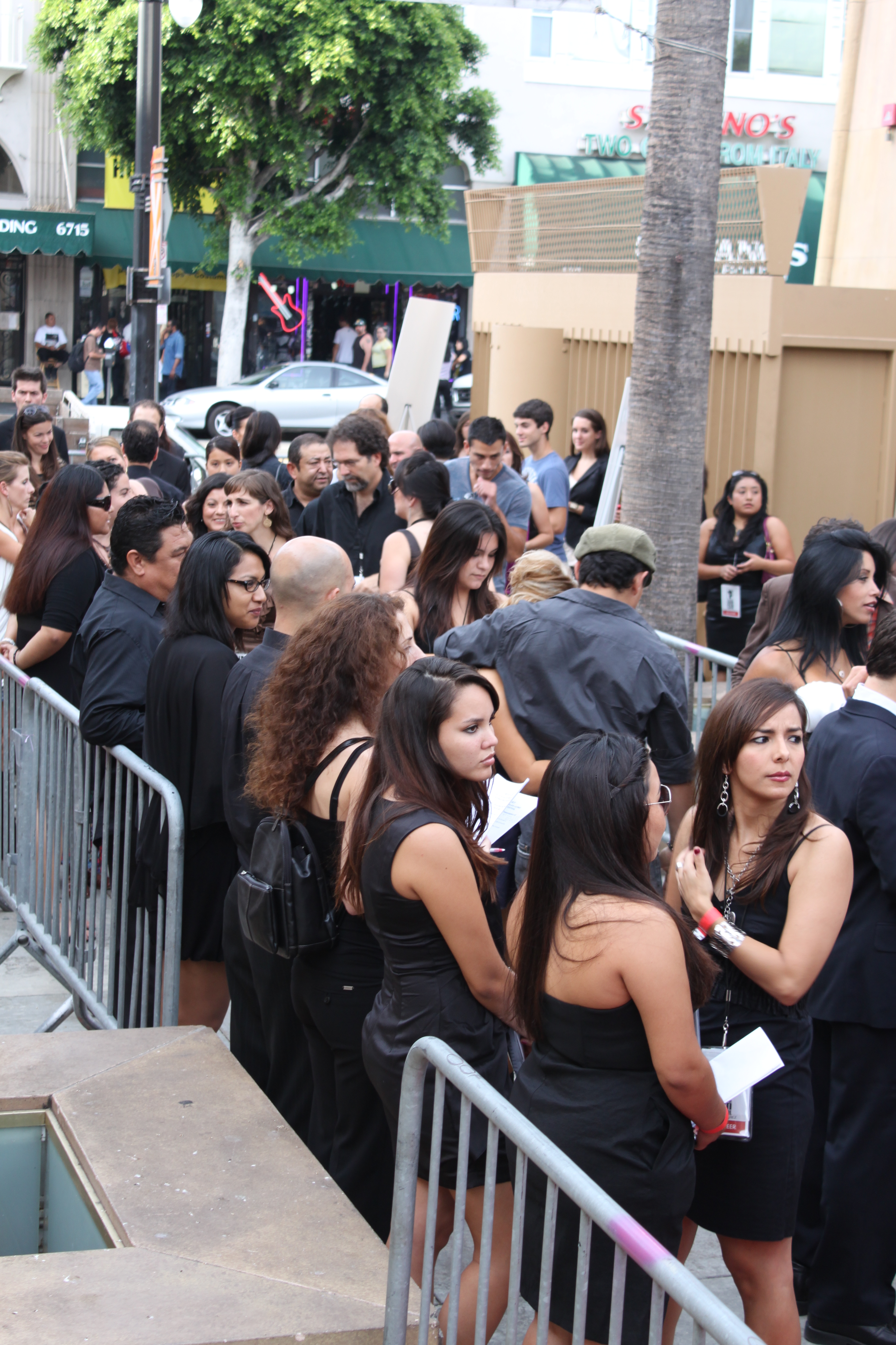 Press y Staff in black @ The 14th Los Angeles Latino International Film Festival (Circa 2010).