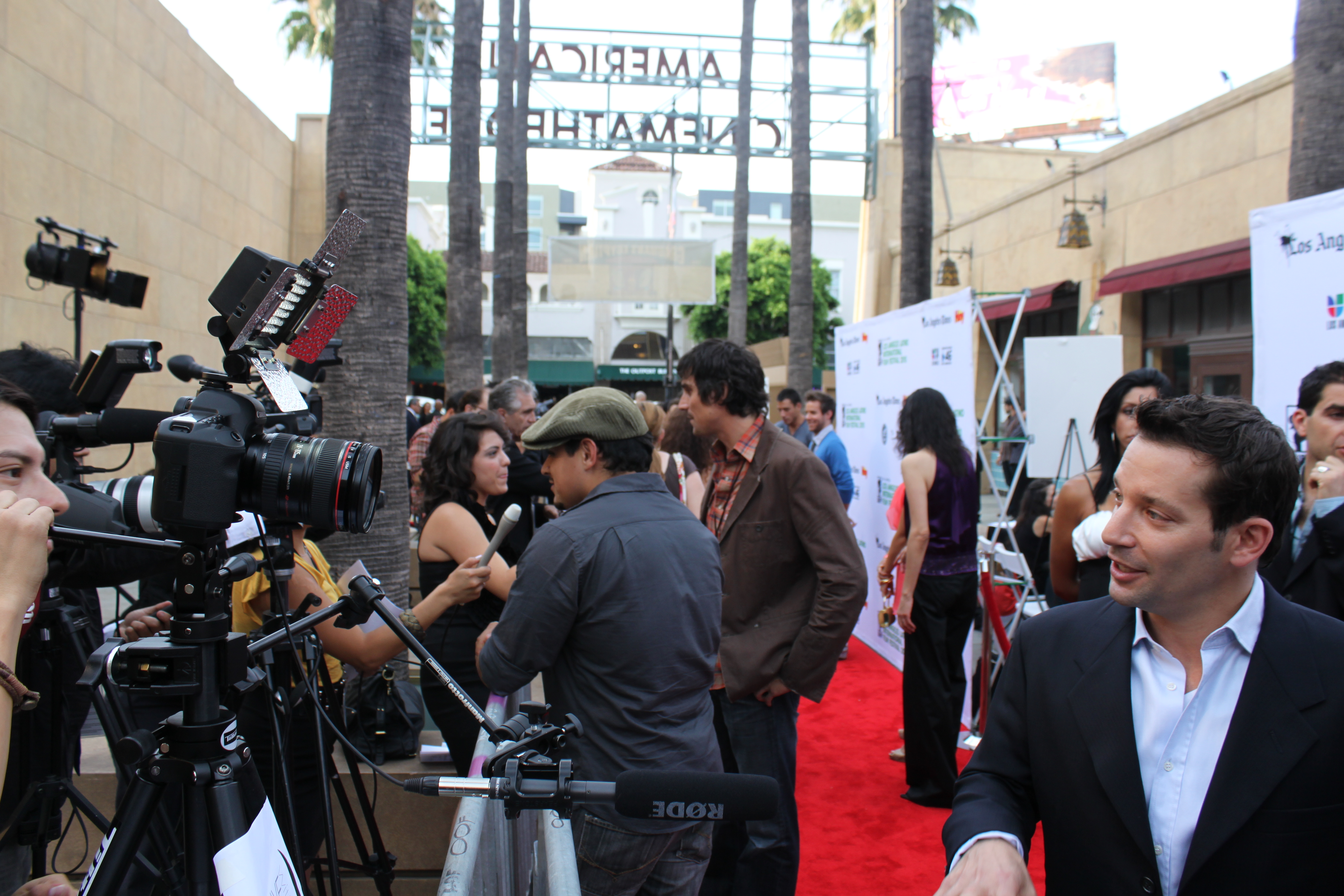The Red Carpet - 14th Los Angeles Latino International Film Festival 2010.