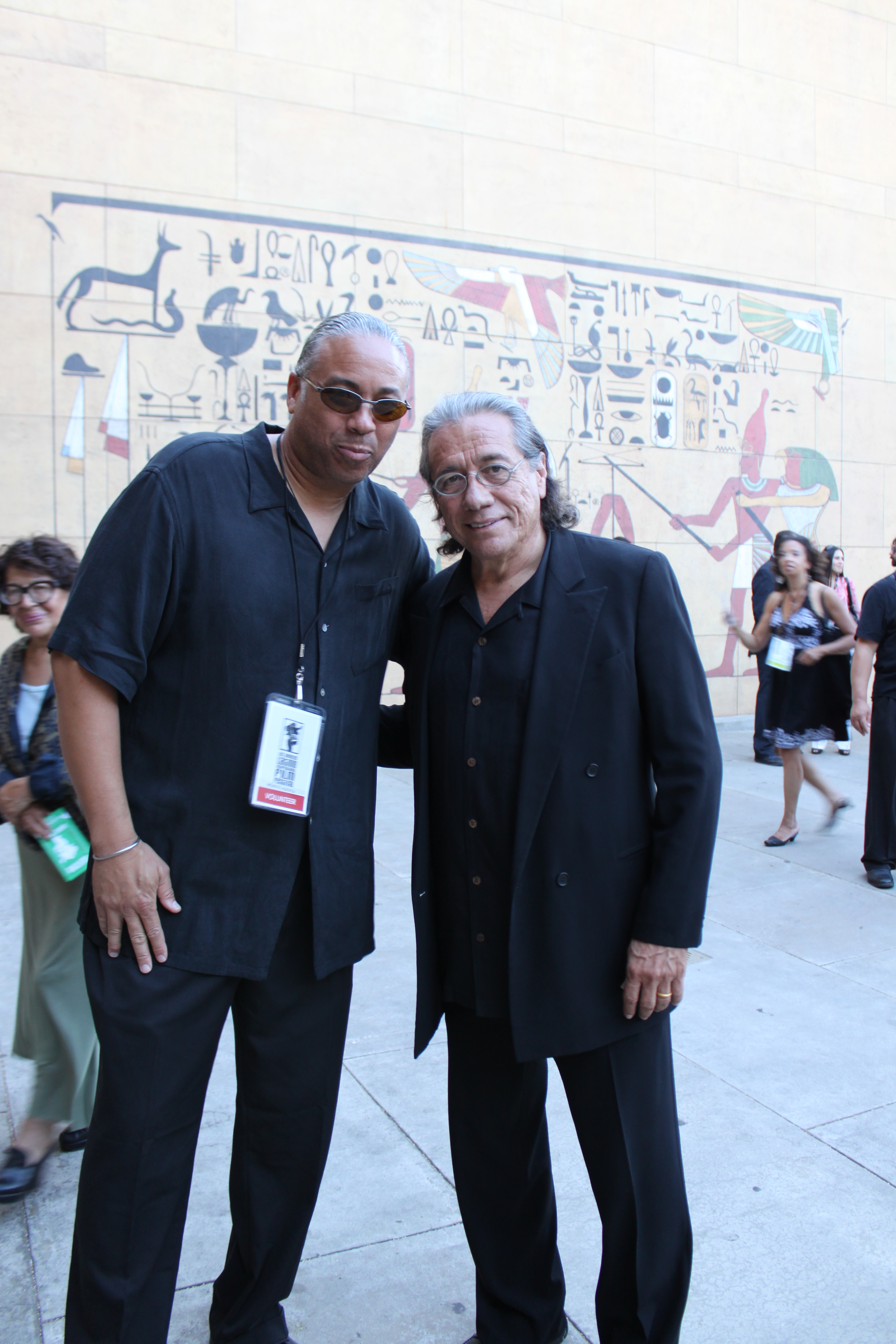 (Rt-Lt) Edward James Olmos, Co-Founder of The 14th Los Angeles Latino International Film Festival 2010 y 