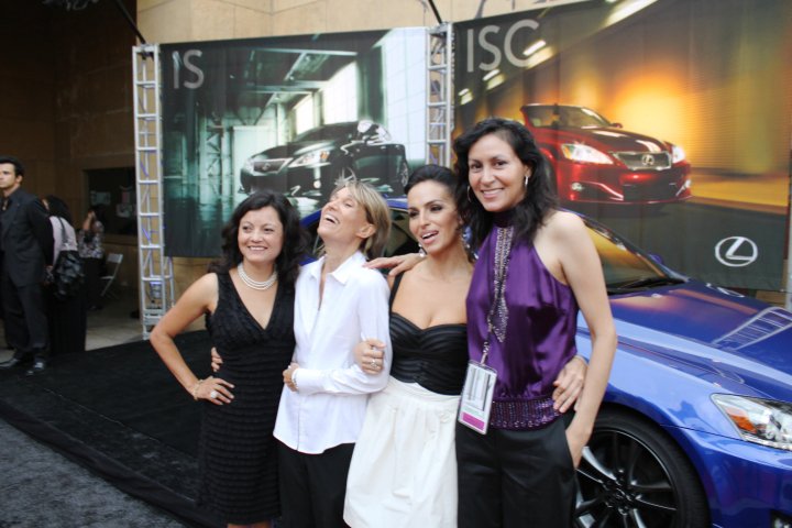 (Lf-Rt) Consuela Alba El Andalon, Fina Torres Habana Eva, Isabel Cueva In the Name of Freedom, Carmen Marron Go For It! - 14th Los Angeles Latino International Film Festival 2010.