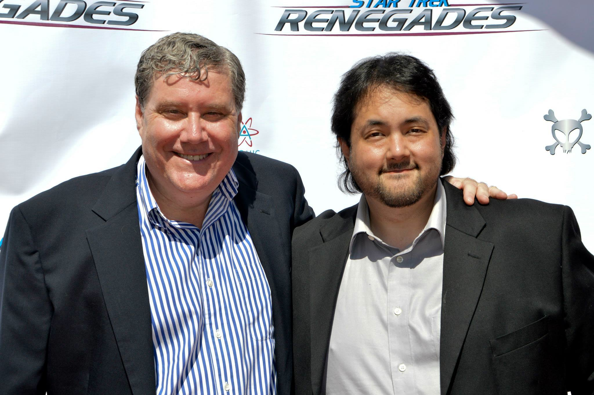 Jon Macht, Production Designer Scott Nakada - Star Trek Renegades Premiere red carpet