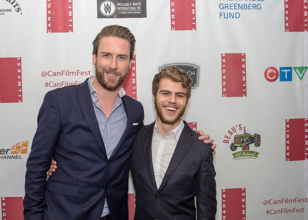 Nick Smyth and Zach Ramelan at red carpet event for 