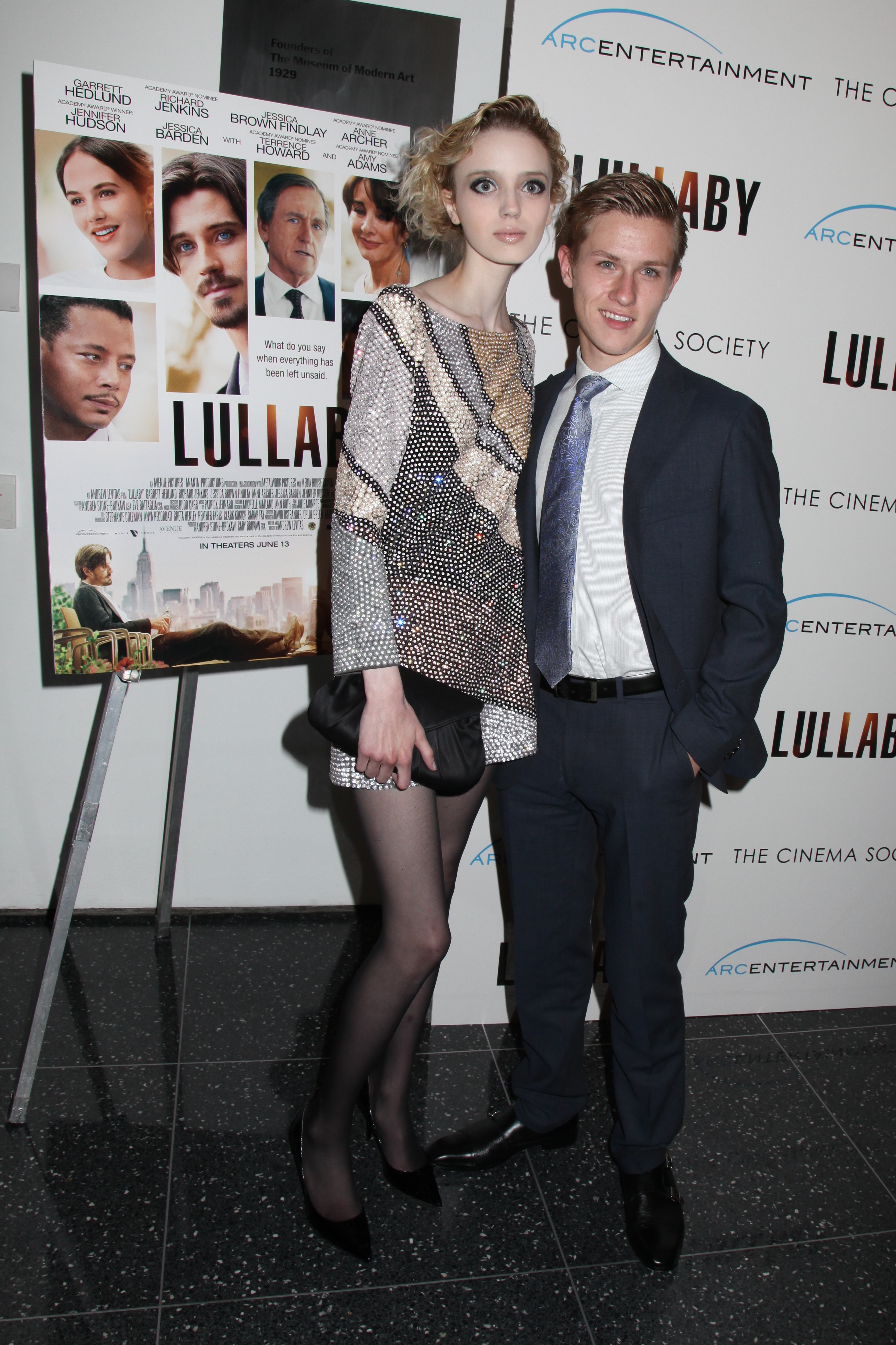 Miles Kath at Lullaby Premiere with Esmerelda Seay Reynolds