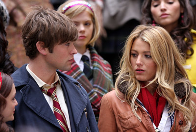 Blake Lively and Chace Crawford at event of Liezuvautoja (2007)