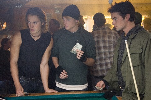 Still of Jonathan Wenk, Toby Hemingway, Chace Crawford and Taylor Kitsch in The Covenant (2006)