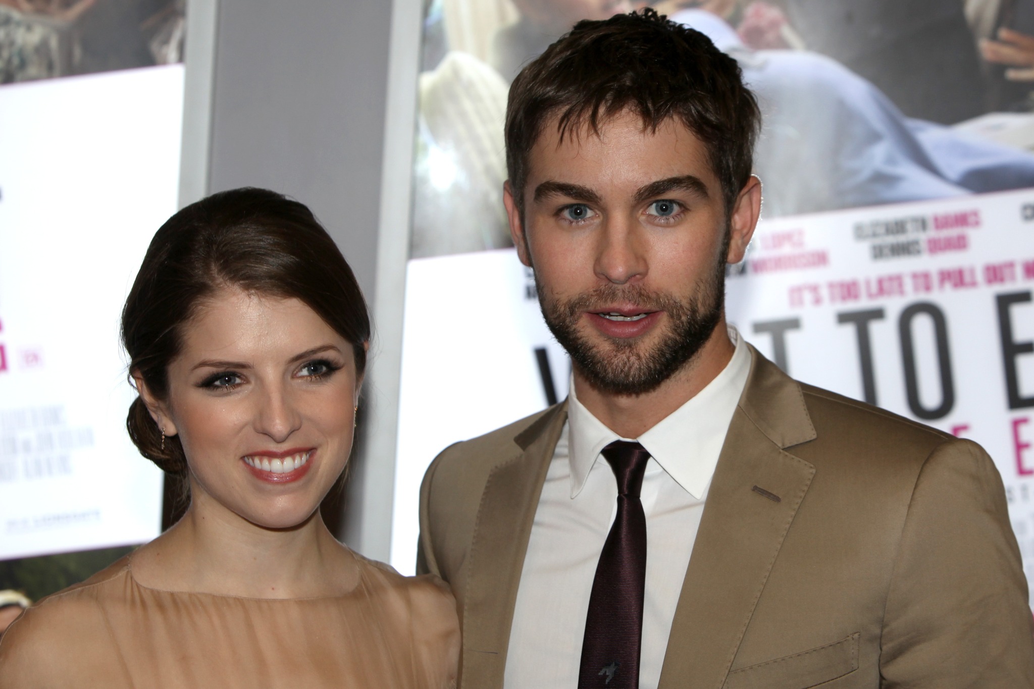 Anna Kendrick and Chace Crawford at event of Ko laukti kai laukies (2012)