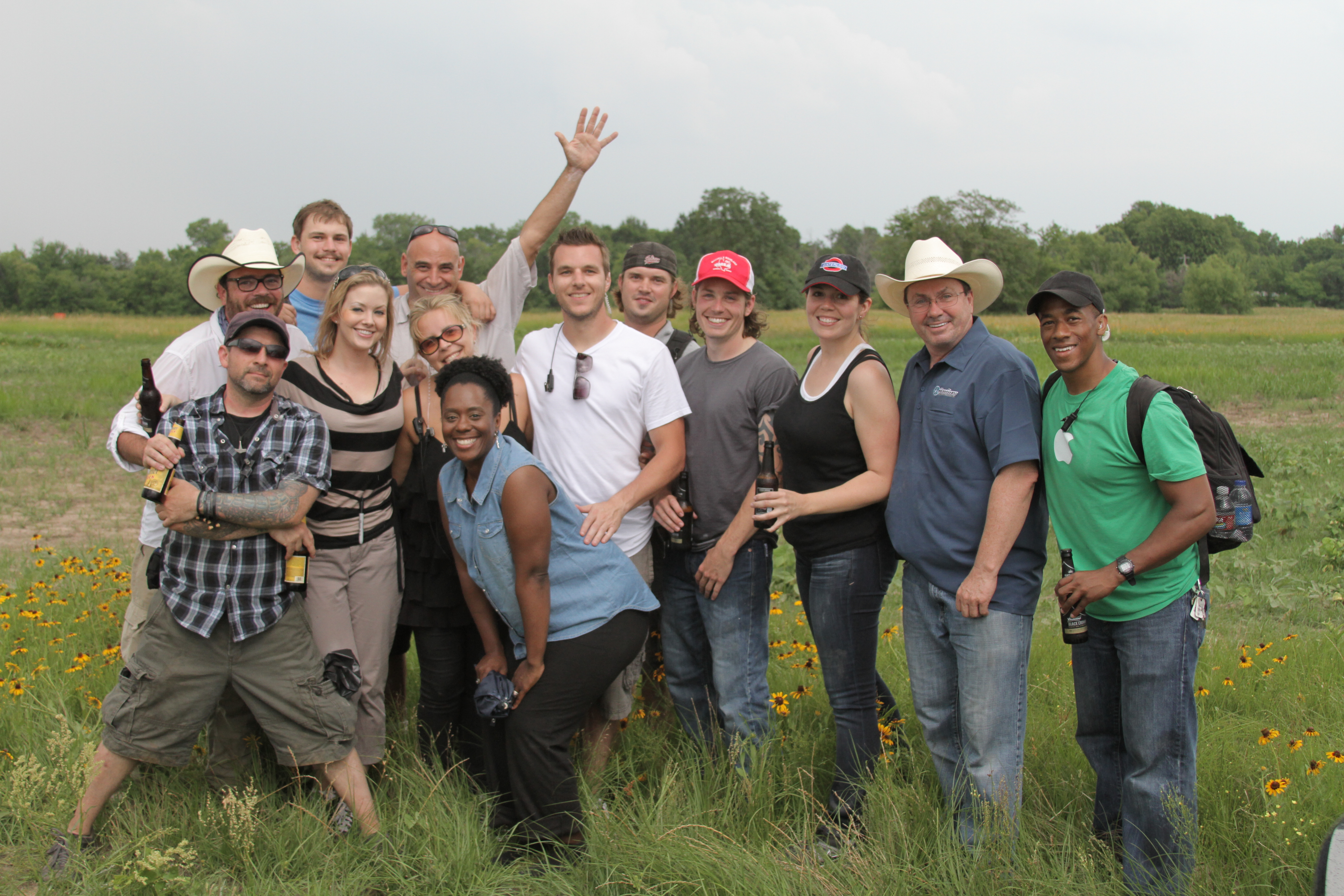 Producing on a Pilot in Texas - Wrap Crew Shot
