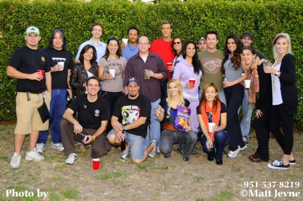 Cast and Crew Photo: Jessica produced and acted in a Doritos spec commercial called 