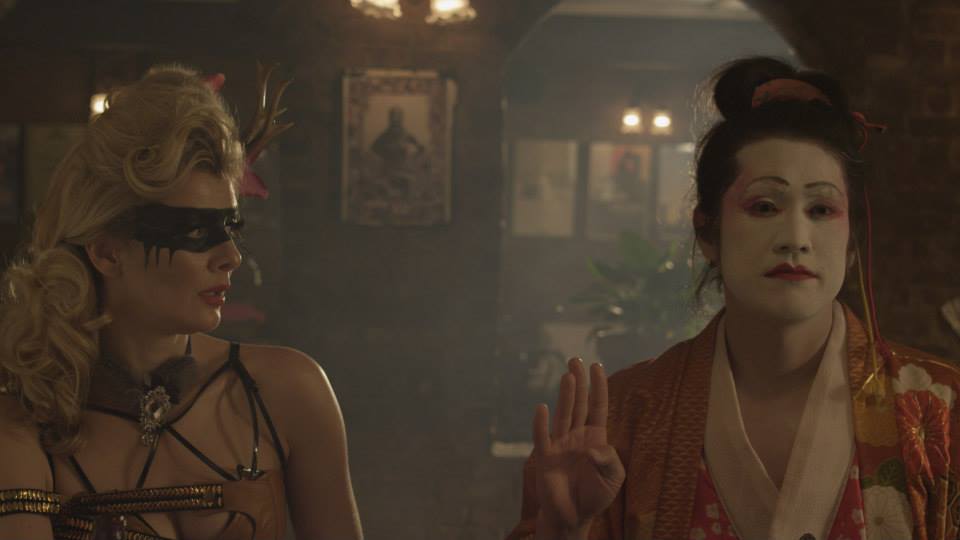 Melody Bates and Hico Ishiro in a still from Naked/ Spurious