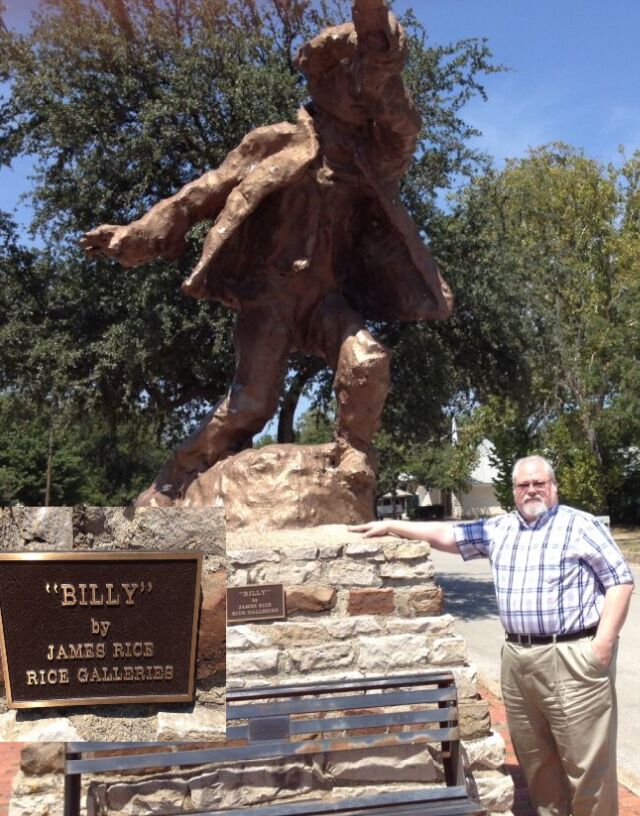 Larry Duke in Hico, TX - Home of 
