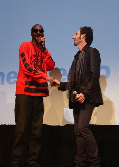 Snoop Dogg and Martin Shore at the Take Me to the River premiere at SXSW 2014.