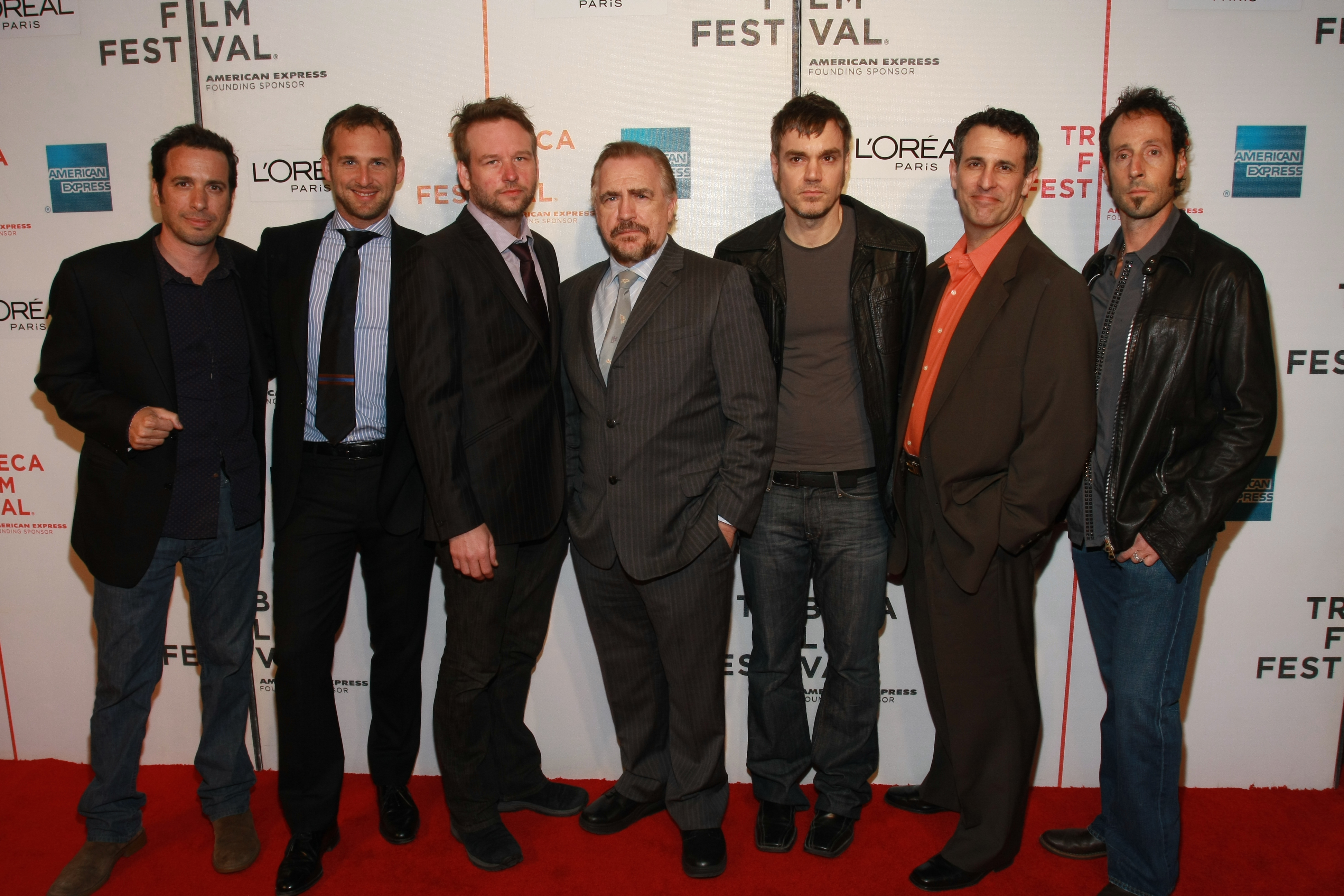 Michael Cuesta, Josh Lucas, Dallas Roberts, Brian Cox, Jamie Harrold, Scott Winters and Martin Shore at the 