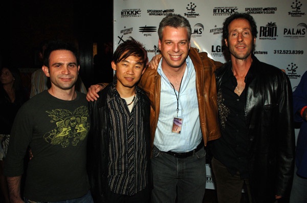 Jonathan Miller, James Wan, Jonathan Platt and Martin Shore at the 