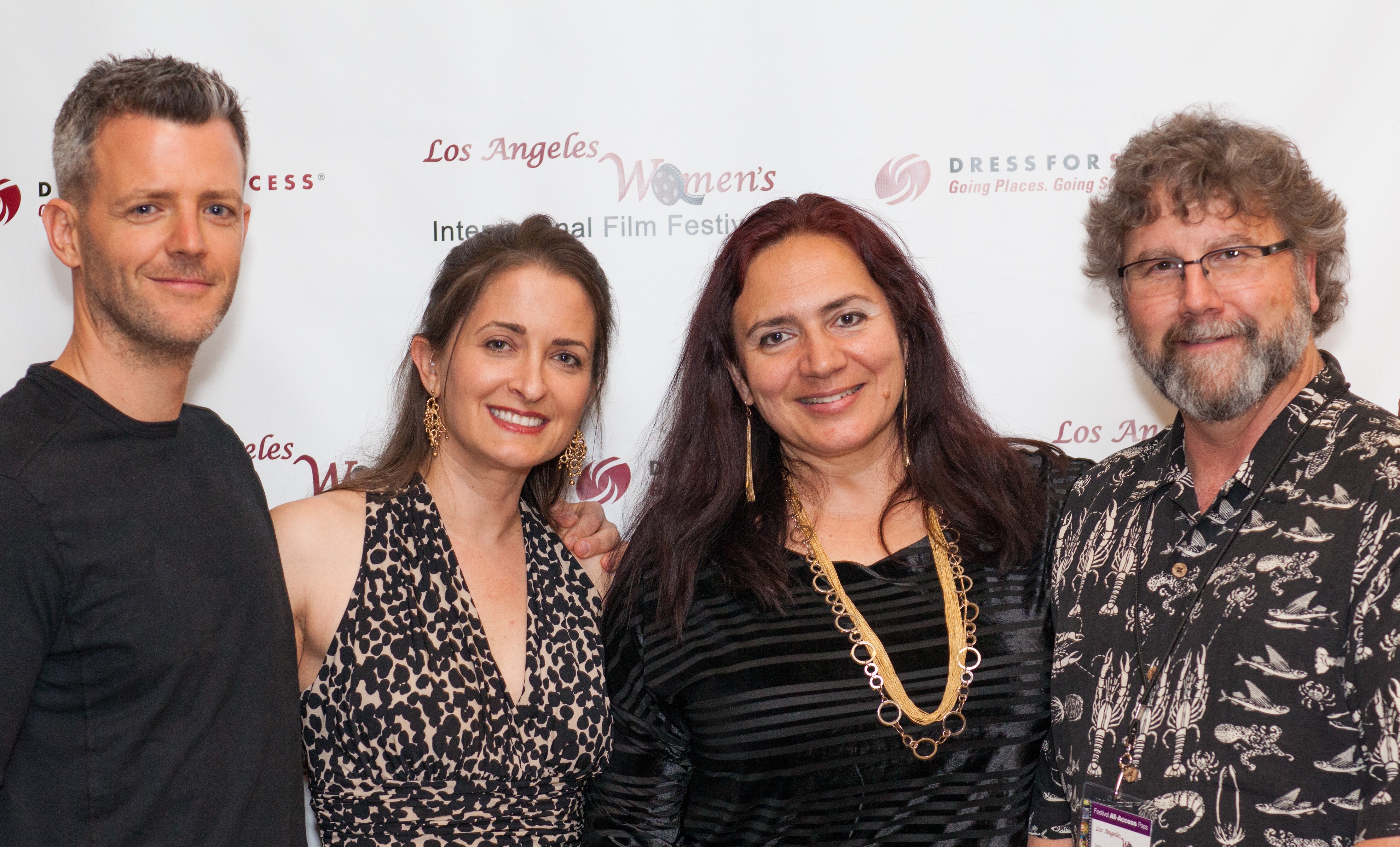Curtis Mark Williams, Kathleen Davison, Penka Kouneva, and Bobby Finley - Los Angeles Women's International Film Festival