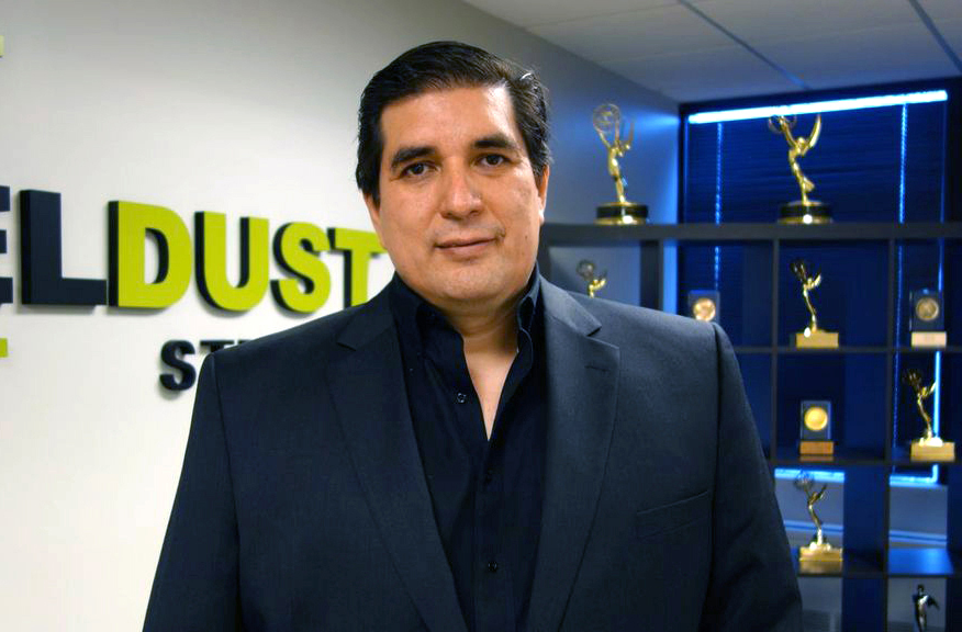 Ricardo Andrade at Pixeldust Studios HQ in Washington DC.