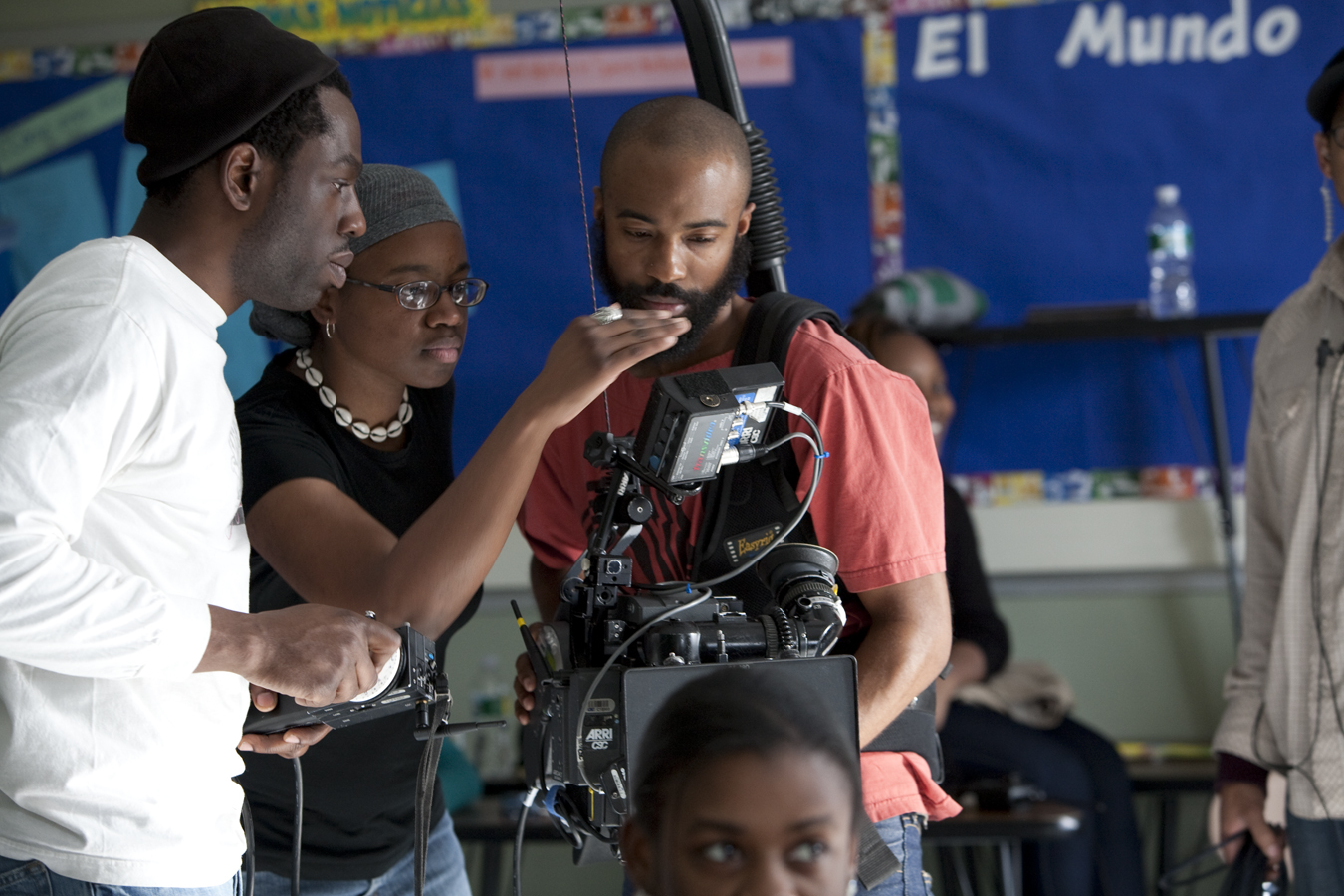 Still of Dee Rees, Bradford Young and Hans Charles in Pariah (2011)
