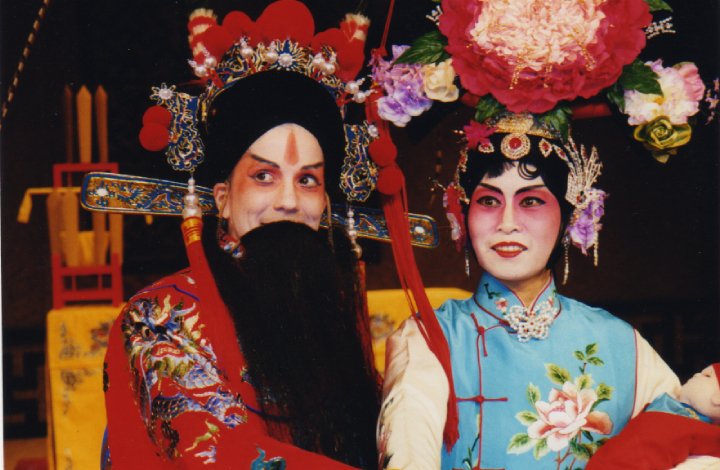 As Princess Tiejing in Beijing Opera 