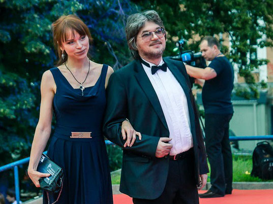 Oleg Ryaskov with Julia Labutina