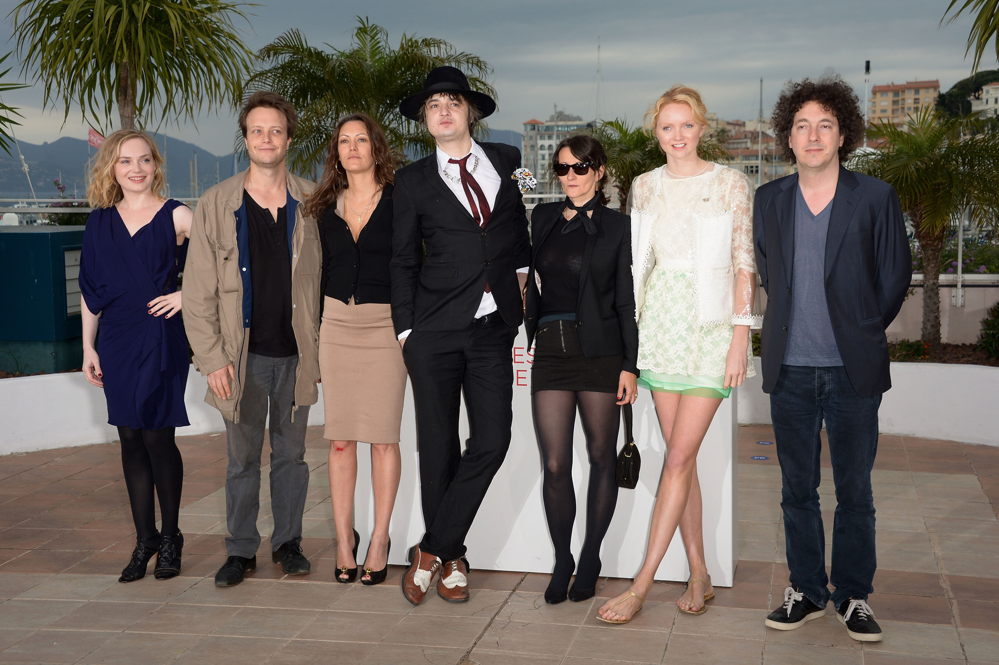 August Diehl, Karole Rocher, Sylvie Verheyde, Pete Doherty and Lily Cole at event of Confession of a Child of the Century (2012)
