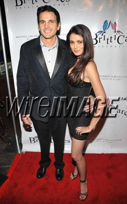 Actor Michael Desante (L) and actress Natalina Maggio arrive at the Golden Globe Awards Post Celebration & Party To Benefit Britticares Interna at Cabana Club on January 17, 2010 in Hollywood, California. Golden Globe Awards Post Celebration And Party To Benefit Britticares International Foundation - January 17, 2010 Dr. Billy Ingram/WireImage.com