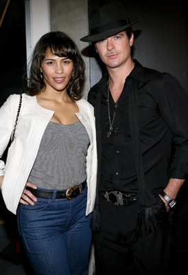 Robin Thicke and Paula Patton