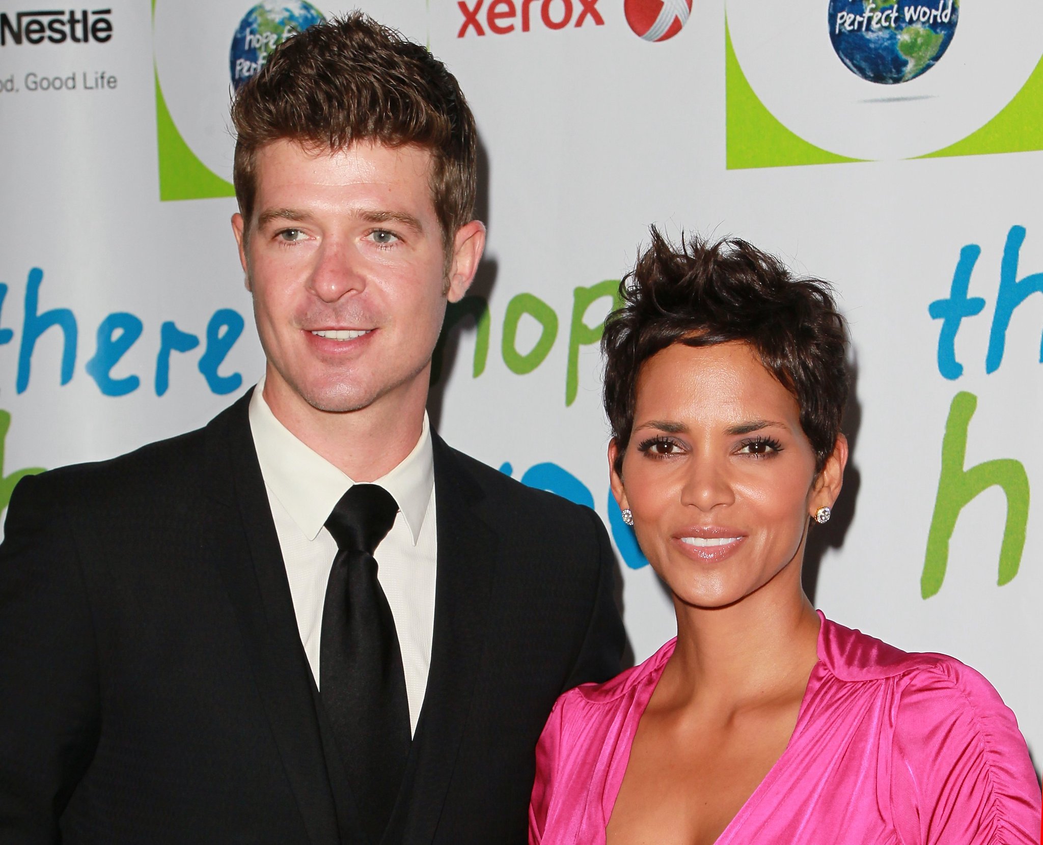 Halle Berry and Robin Thicke