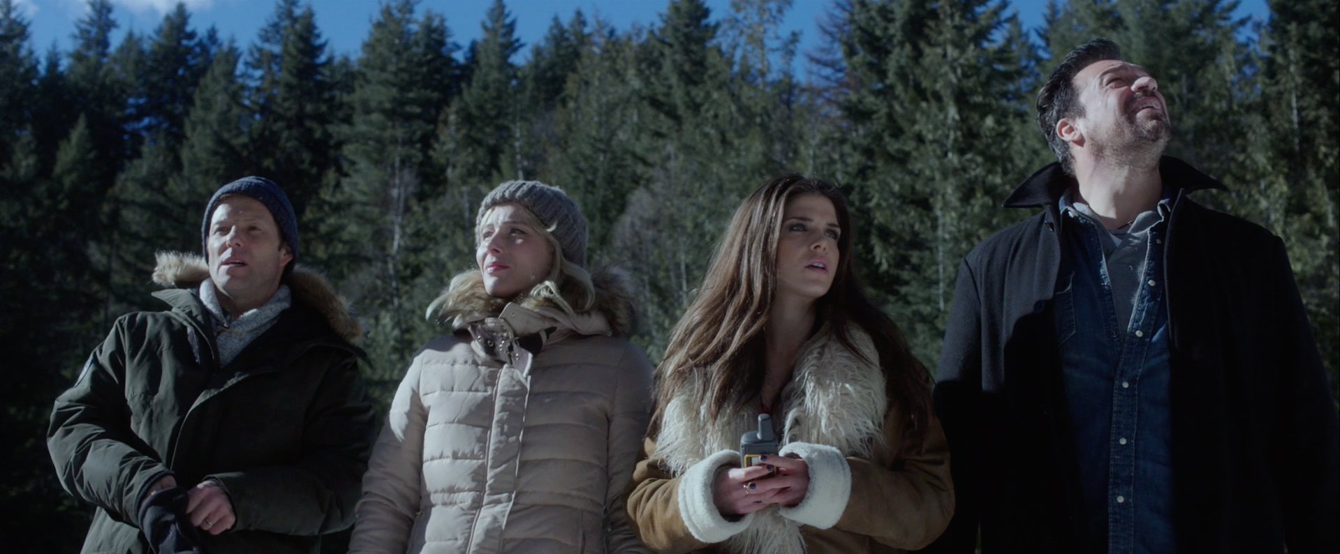 Still of Aleks Paunovic, Jamie Bamber, Stefanie von Pfetten and Marie Avgeropoulos in Numb (2015)