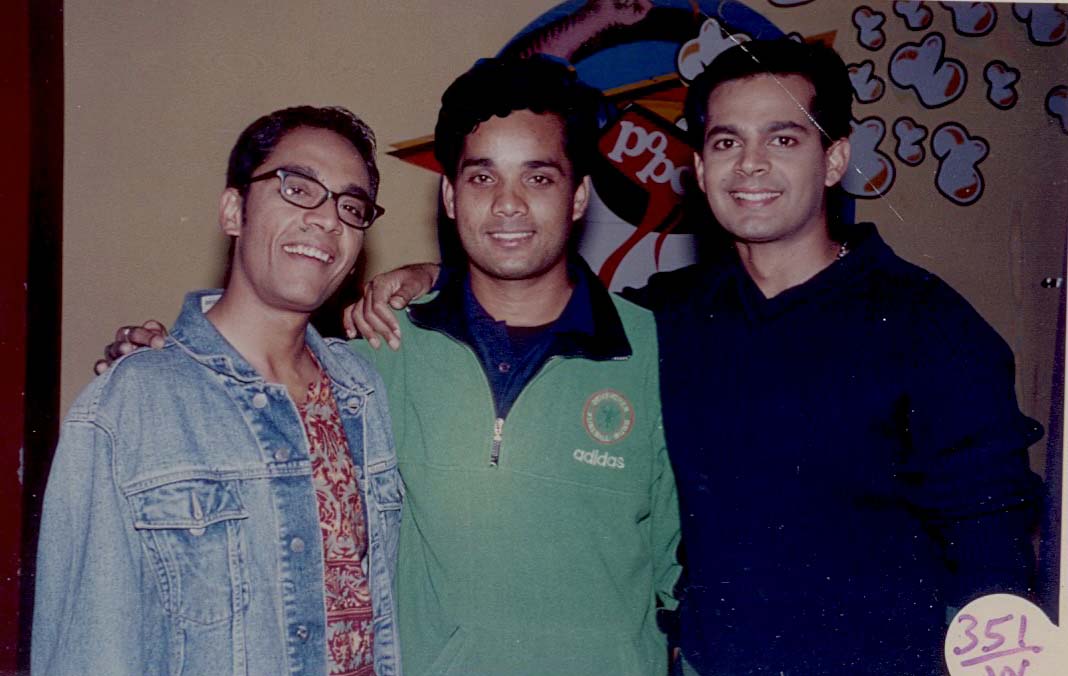 With Vrajesh Hirjee & Nasir Khan