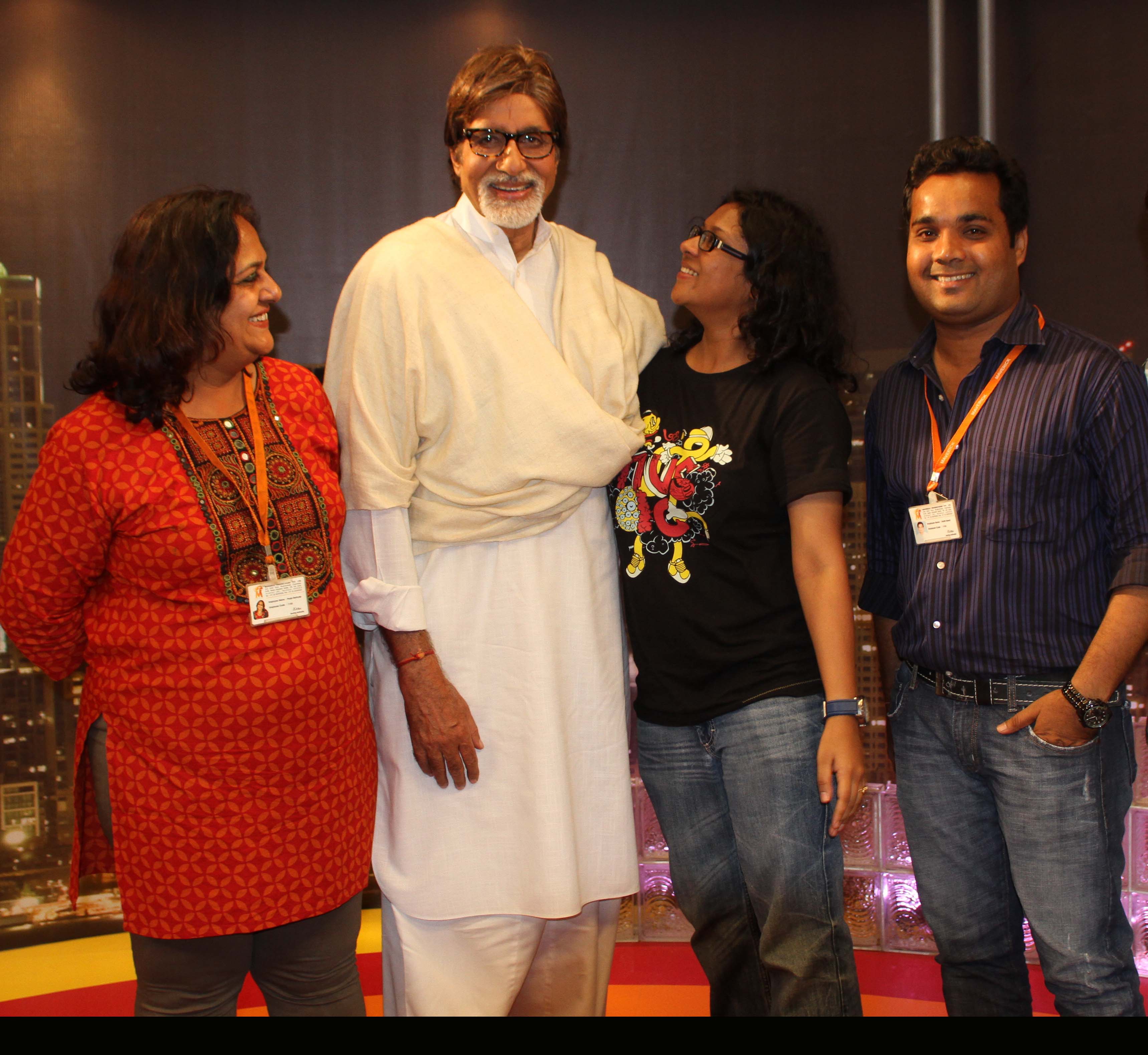 With Mr. Amitabh Bachchan after 7 Years.