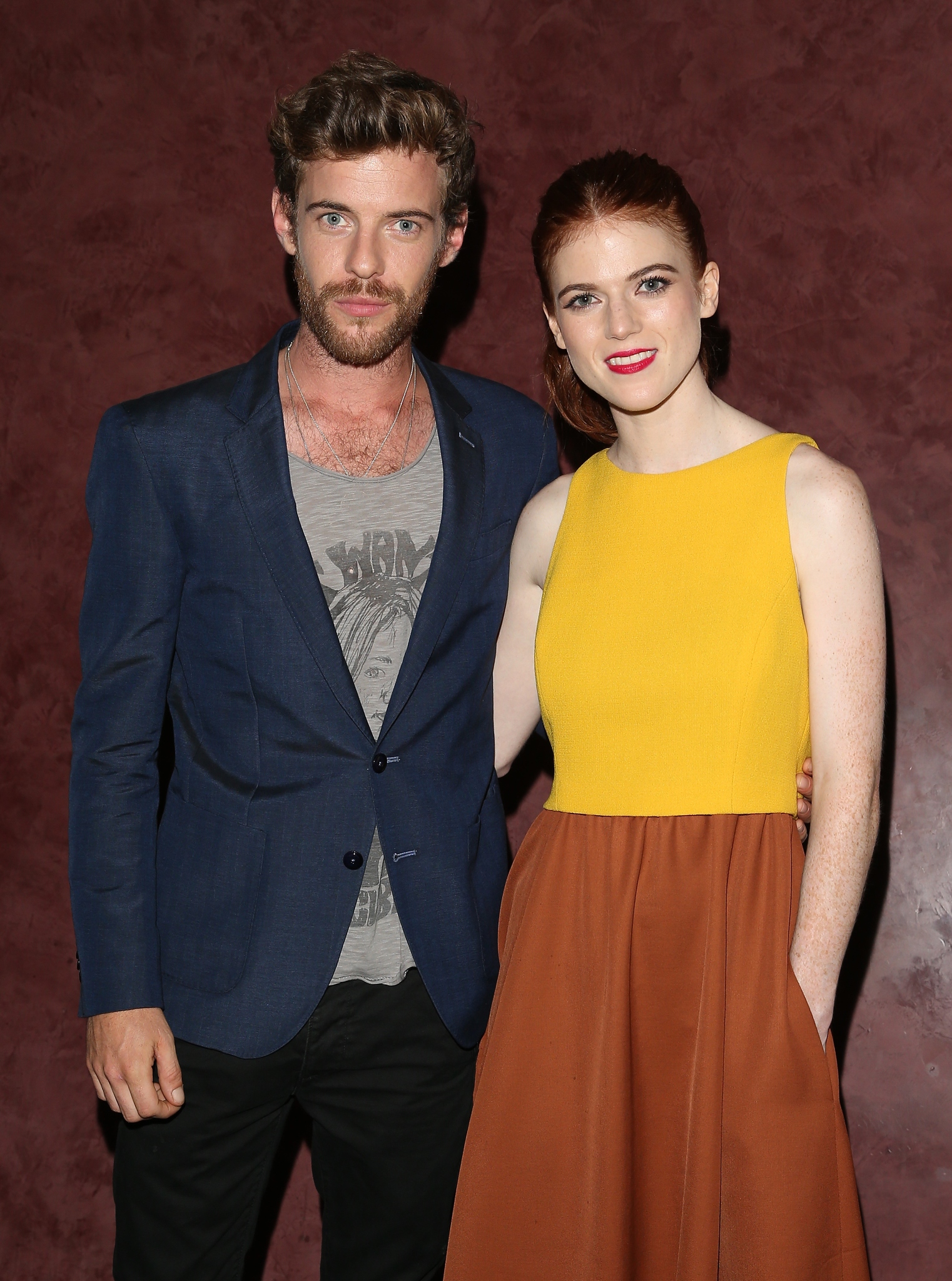 Harry Treadaway and Rose Leslie at event of Honeymoon (2014)