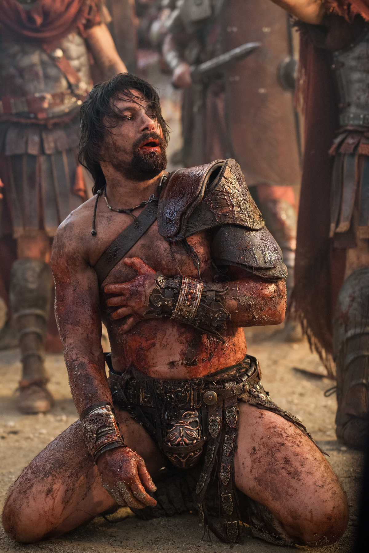 Still of Manu Bennett in Spartacus: Blood and Sand (2010)