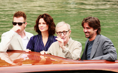 Woody Allen, Ewan McGregor, Colin Farrell and Hayley Atwell at event of Cassandra's Dream (2007)