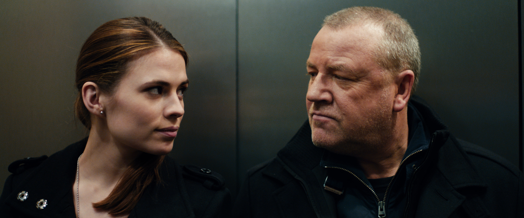 Still of Ray Winstone and Hayley Atwell in The Sweeney (2012)